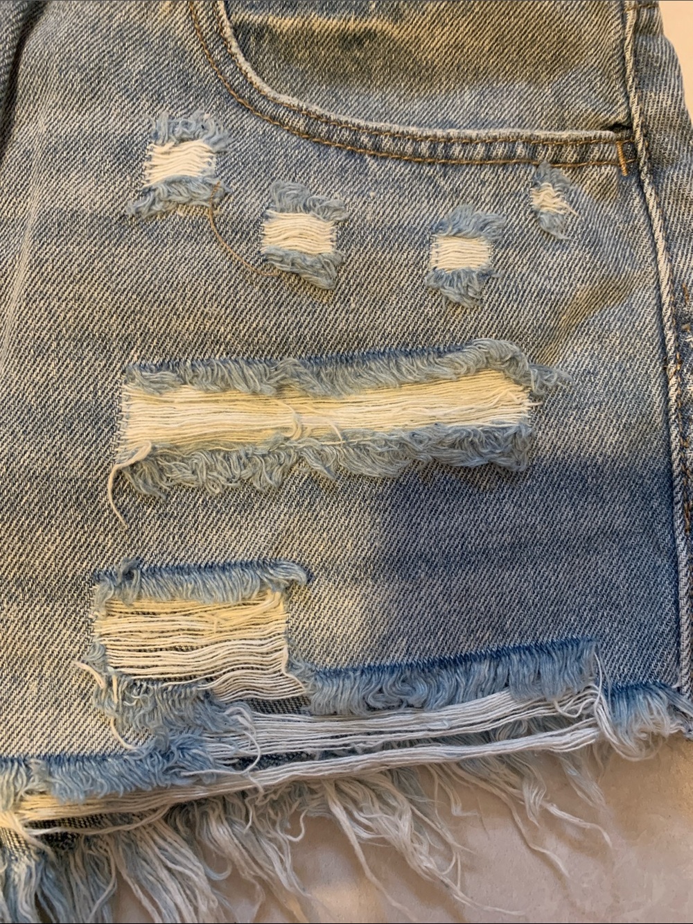 Fashion Nova Jean Shorts - Picture 5 of 7